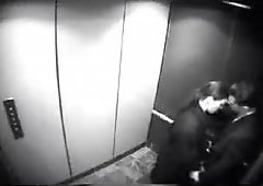 Secretary gives Blowjob In Elevator