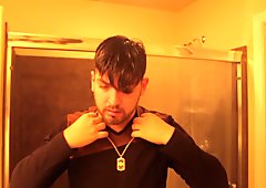 Don Stone Getting Ready After Shower Hot Sexy Latino Deep Voice
