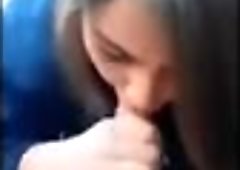 Young Girl Giving BJ In Car 