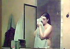 nice titties bathroom voyeur