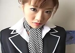 Hostess giapponese con collare su collare